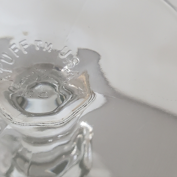 Set of 2 Libbey Gibraltar DURATUFF Crystal Clear iced Tea Clear Wine Glass VTG - Picture 4 of 7